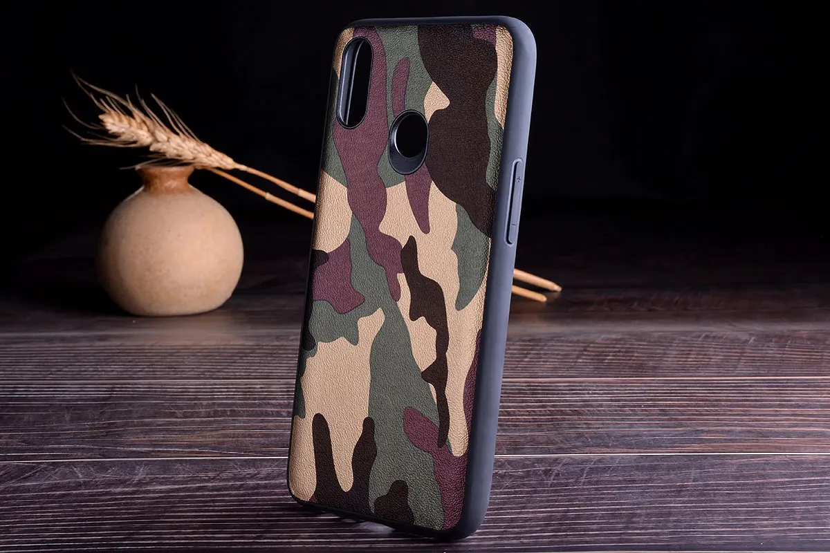 Green Камуфляжный чехол AIORIA для Oppo realme 3 pro, мягкий ТПУ Жесткий чехол из поликарбоната с рисунком, чехлы для Oppo realme 3 pro, чехол - Цвет: Green