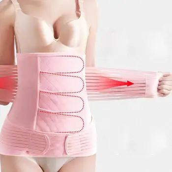 

1pcs Four Ear Gauze Abdomen Belt Postpartum Corset Belt Maternal Caesarean Section To Produce Enhanced Body Shaping Belt