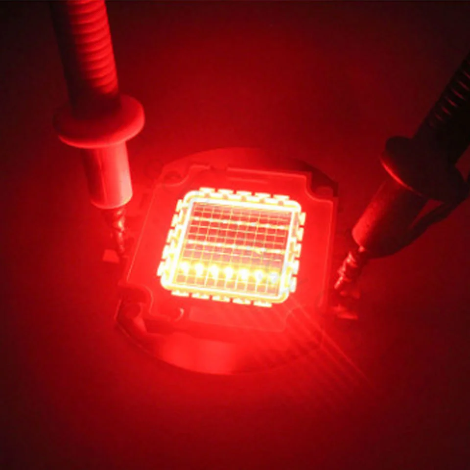 Светодиодный чип высокой мощности RGB 3 Вт 10 20 30 50 100 цветной красный зеленый синий