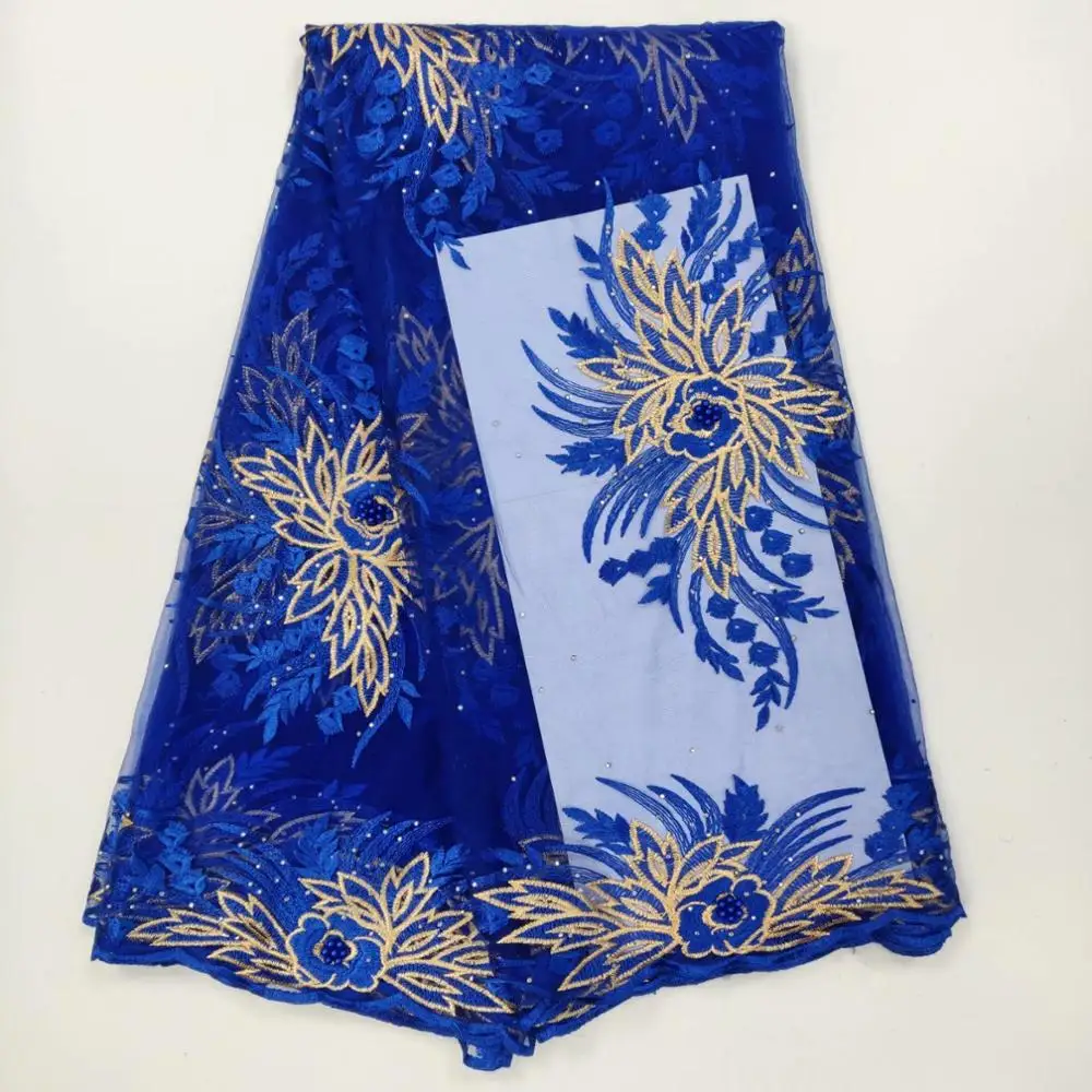 Африканская кружевная ткань вышитые нигерийские кружева ткань для невесты высокое качество Тюль кружевная ткань для женщин платье WHB8-5 02