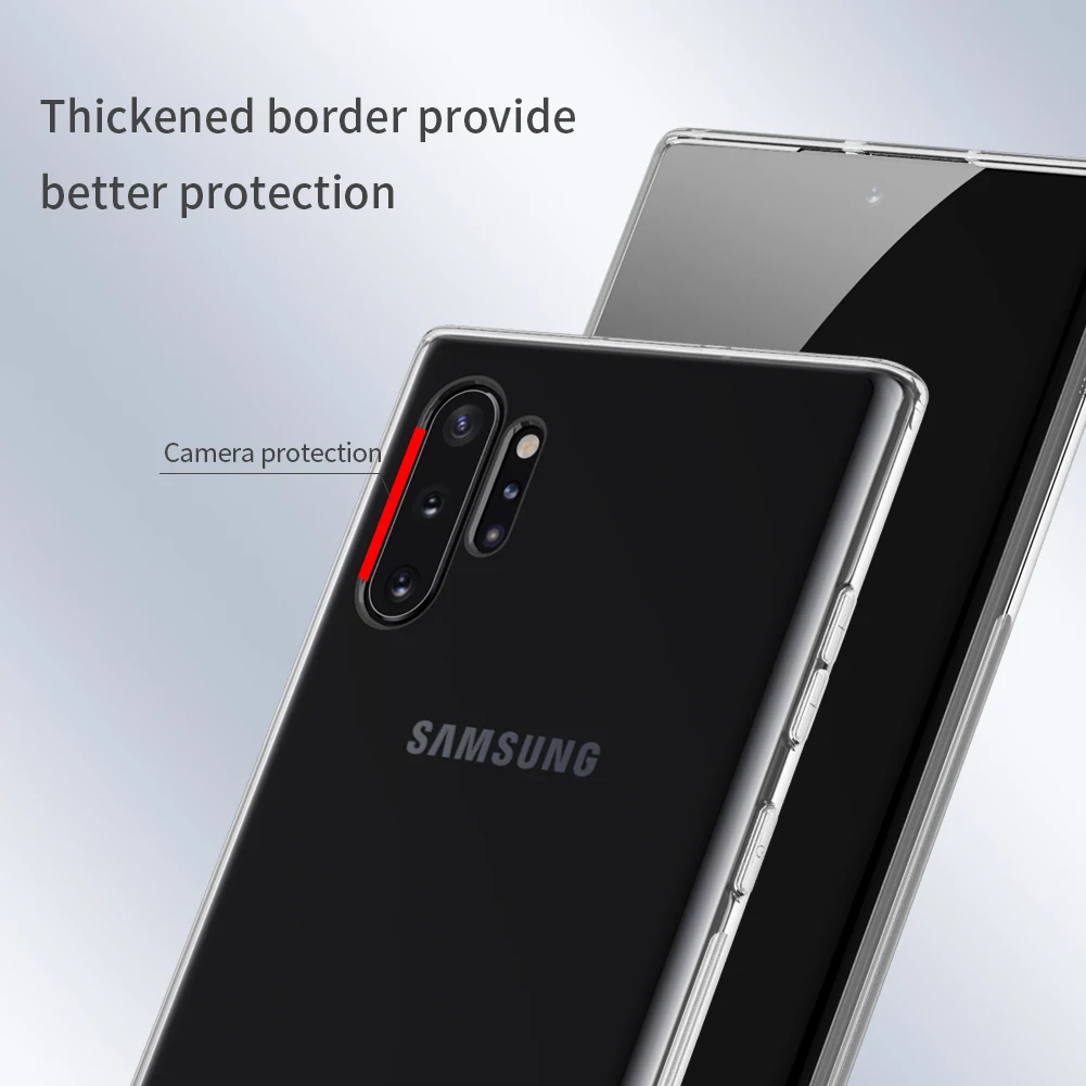 Для samsung Galaxy Note 10 Plus TPU чехол ультра тонкий прозрачный мягкий силиконовый чехол для Galaxy Note 10 чехол для телефона