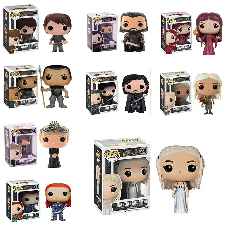 Funko поп Игра престолов фигурка Коллекционная модель рождественские игрушки подарок на день рождения детей