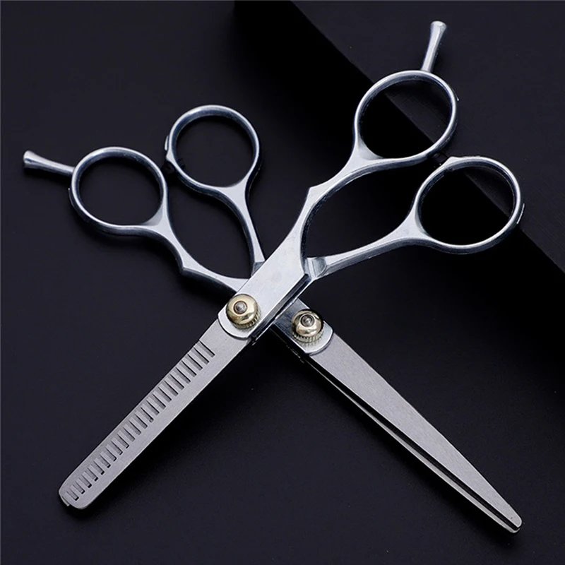 stainless steel hair cutting scissors