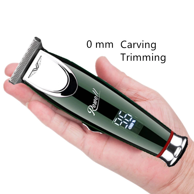 Hair Clipper Men Electric Hair Trimmer Cordless Shaver 0mm Barber Hair Cutting Machine Shaving Steel Cutter Head