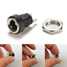 Cheap 5Pcs 3A 12v Types 5.5*2.1 For DC Power Supply Jack Socket Female Panel Mount Connector 5.5mm 2.1mm Plug Adapter 2 Terminal Cheap 5Pcs 3A 12v Types 5.5*2.1 For DC Power Supply Jack Socket Female Panel Mount Connector 5.5mm 2.1mm Plug Adapter 2 Terminal