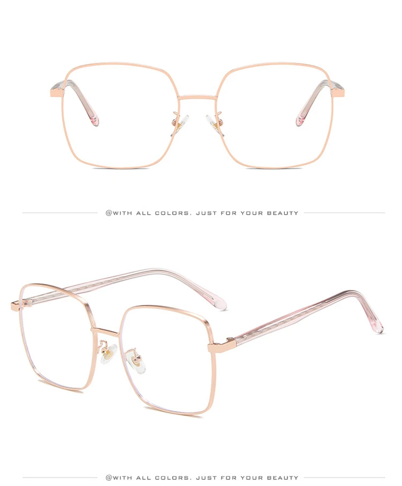 Anti Blue Light Glasses Frame Blocking Computer Glasses Women Men Retro Eyewear Frame Optical Myopia Spectacle Frame Eyeglasses (9)