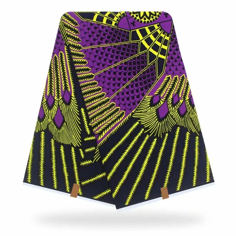 Хлопок высокое качество Новое поступление Голландский Настоящий Воск 6 ярдов/шт, африканская вощеная ткань принтом гарантия мягкие восковые ткани