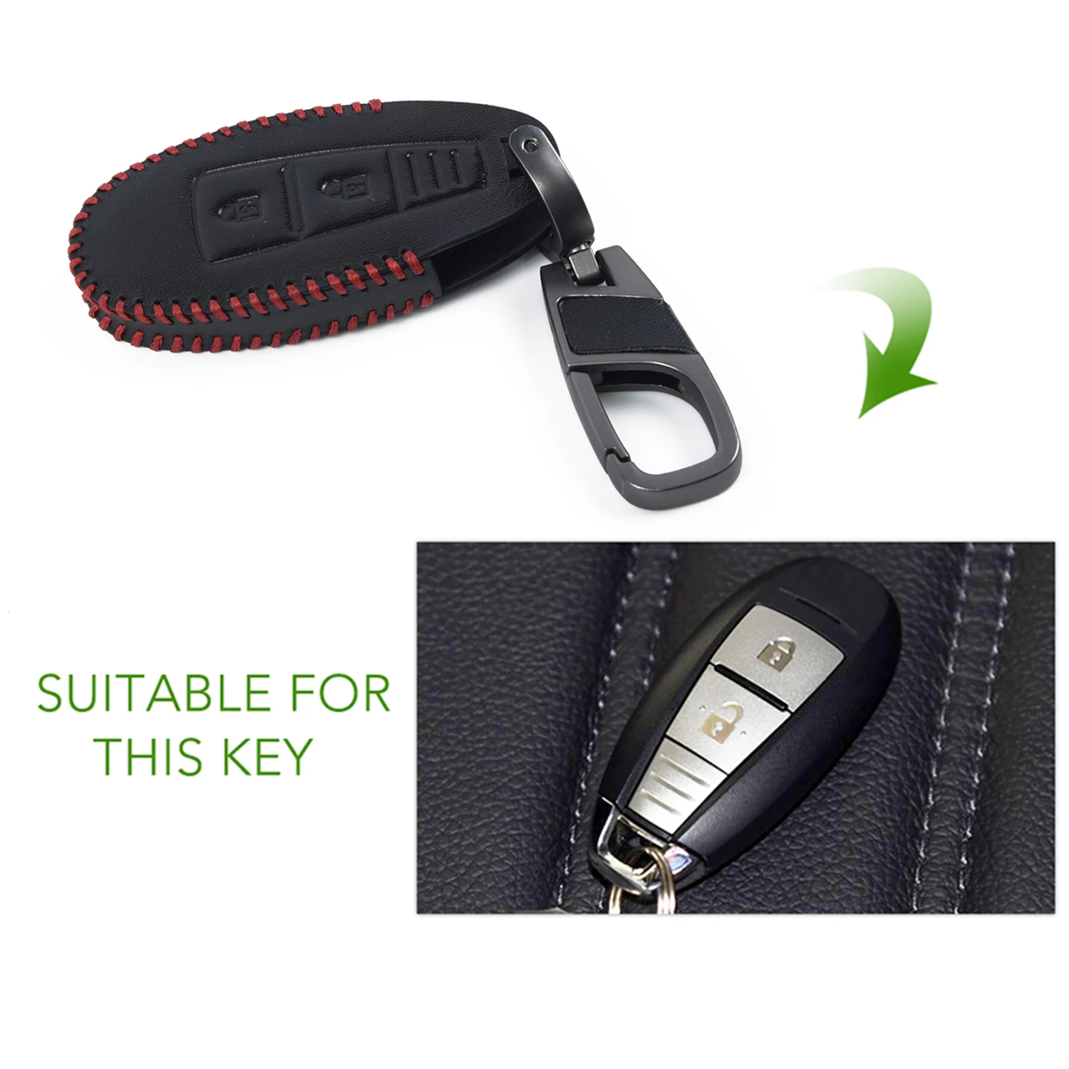 Чехол для ключа дистанционного выцветающий портативный чехол Suzuki Vitara Ignis Swift |