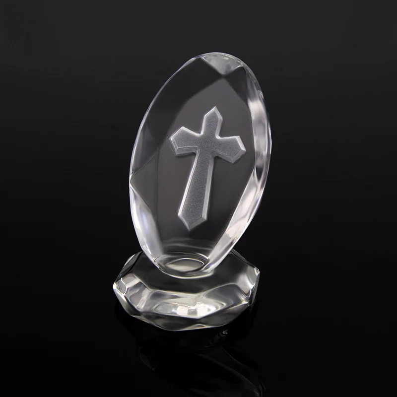Crystal Cross Standing Wedding Favors, Baby Shower Gifts, First Communion, 10Pcs