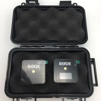 

for rode wireless go Tool Box Waterproof Shockproof Storage Toolbox Sealed Tool Travel Case Impact Resistant Suitcase EVA Hard
