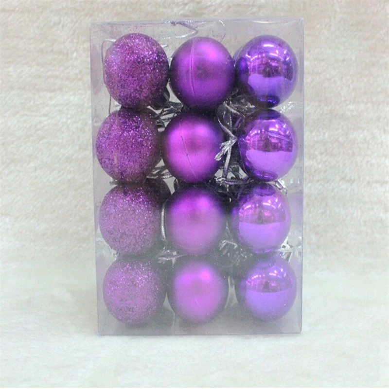 24pcs-Christmas-Tree-Decor-Ball-Bauble-Xmas-Party-Hanging-Ball-Ornament-decorations-for-Home-Christmas-decorations(1)
