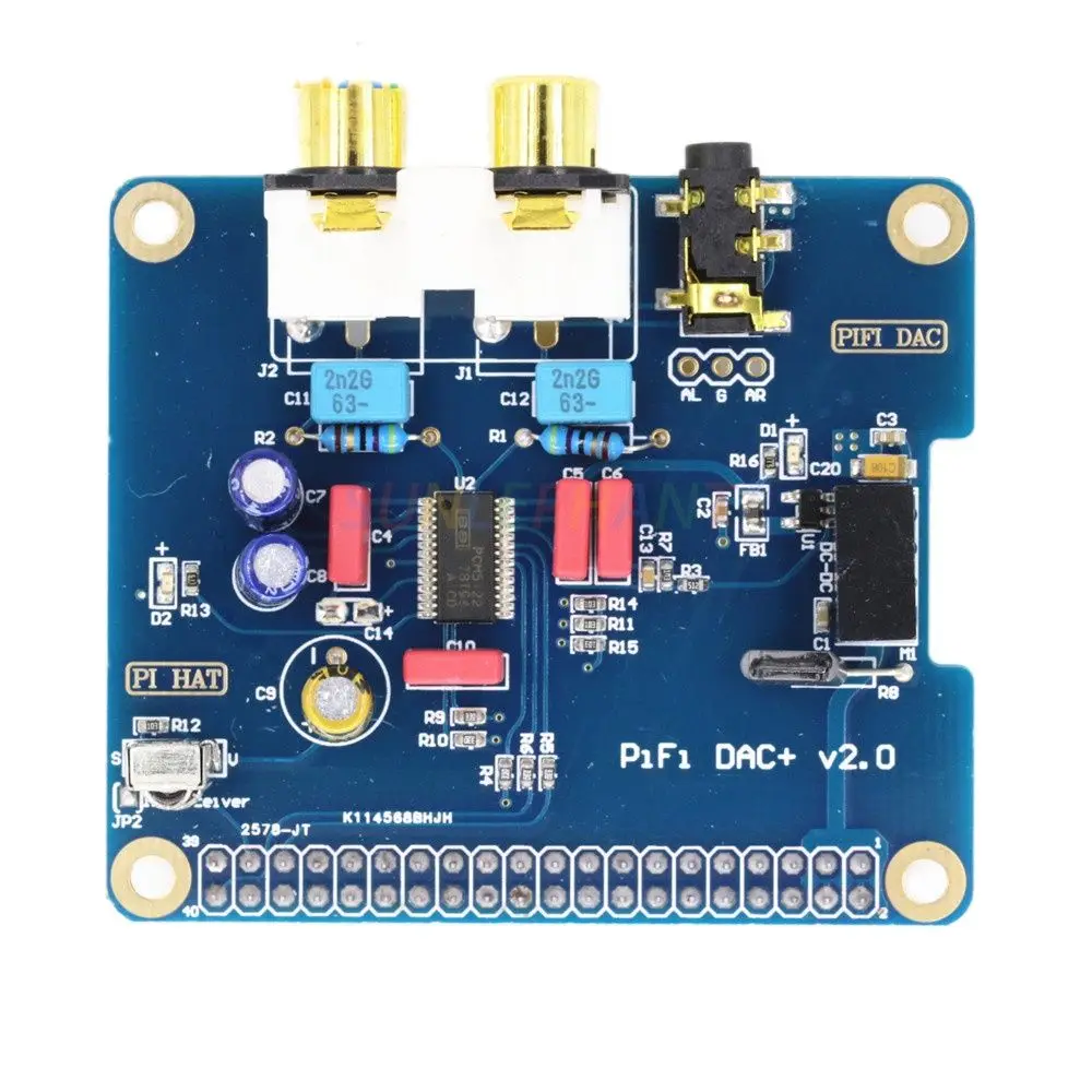 Специальный Hi-Fi ЦАП I2S интерфейс модуль звуковой карты совместимый с pi B + pi2 2 |