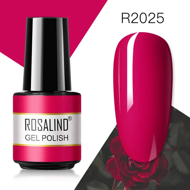 ROSALIND Gel Nail Polish 7ML Matte Base Top Coat For Soak Off Gel Polish UV LED Gel Semi Permanent Varnishes Design Nail Art RAR2025
