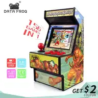 Data Kikker Retro Mini Arcade Handheld Game Console 16 Bit Game Player Ingebouwde 156 Klassieke Video Game Console Ondersteuning TV uitgang