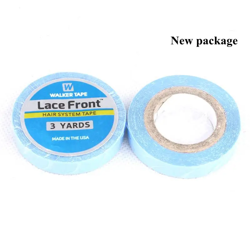 6 rolls 1cmx3 yards super hair tape double-sided adhesive tape Lace front support for hair extension/lace wig/toupee