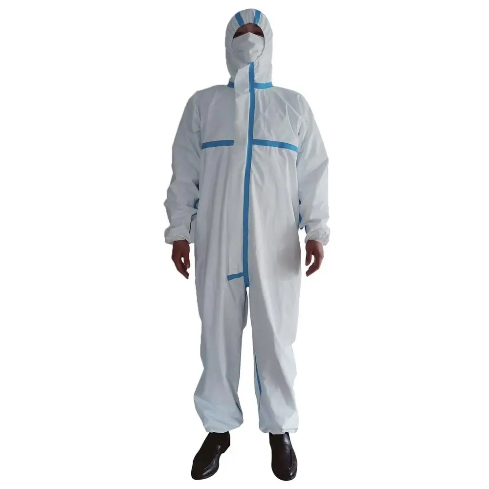 

Professional Protection Clothes Isolator Cloth Reusable High Reusable Suit Body Suit M L Xl Xxl