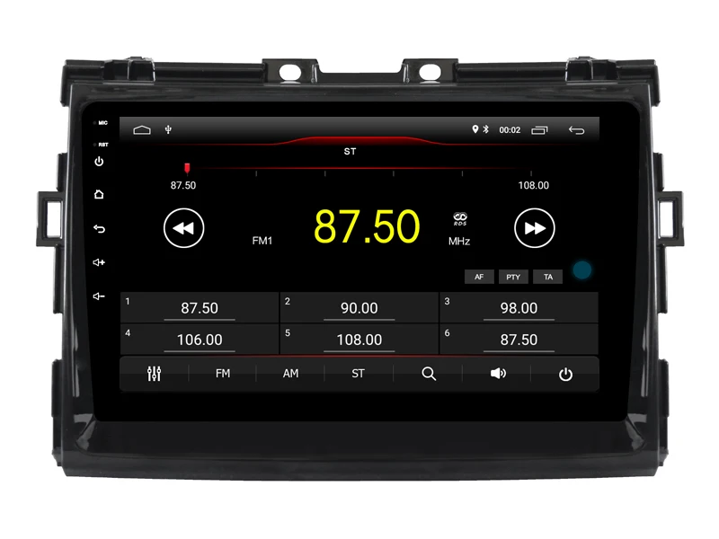 Clearance Built in 4G Lte car Intelligent navigation tape recorder 9.0 android car gps radio multimedia player for toyota ESTIMA 1