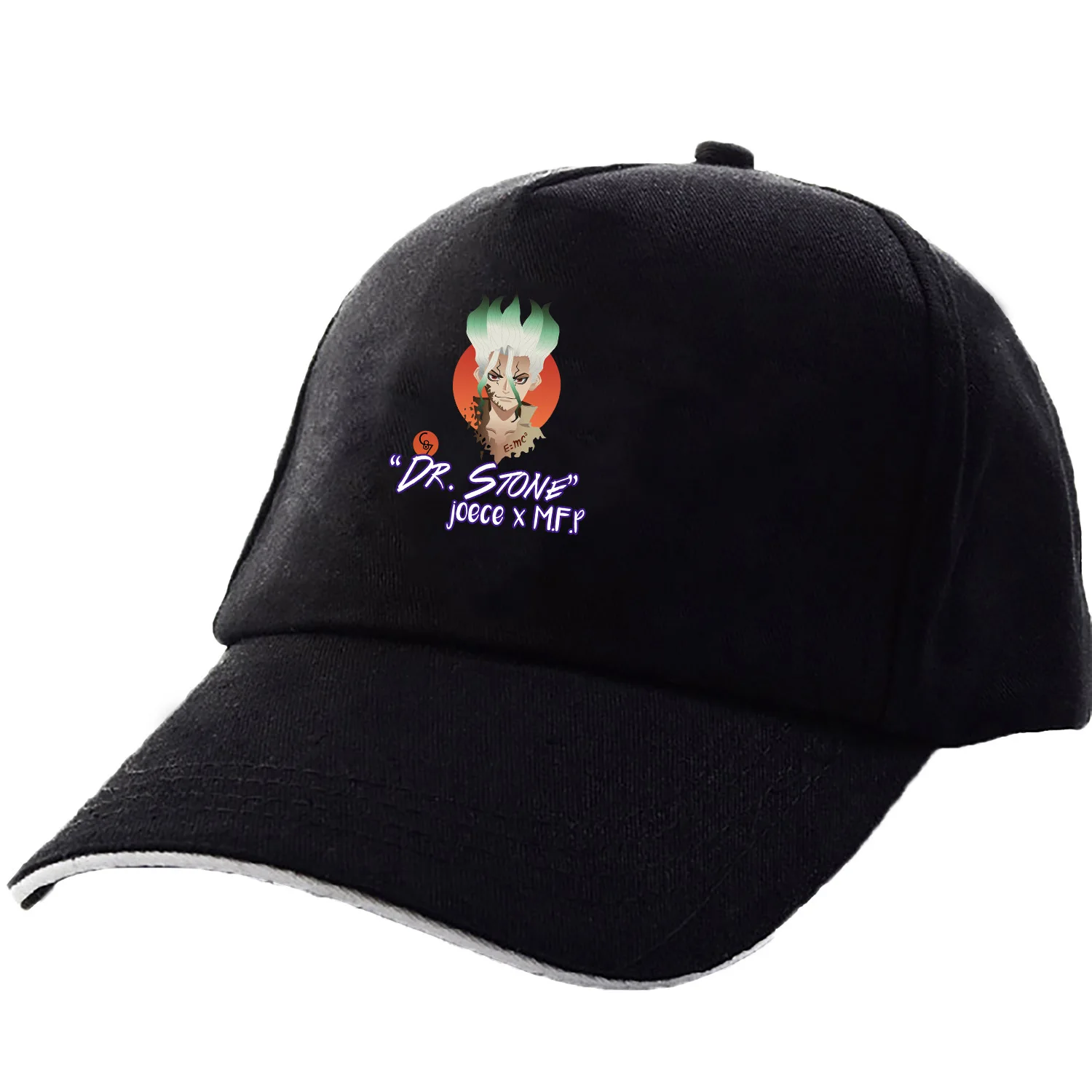 

DR Stone New Stone Ji Related Products New Style Cricket-cap Baseball Stone Era Mesh Cap Sun Hat Men And Women-Cap