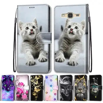 

Cases For Samsung Galaxy J3 2016 2017 Flip Case Wallet Stand Cover Phone Case For Samsung Galaxy J4 2018 J4 Core Plus PU Leather