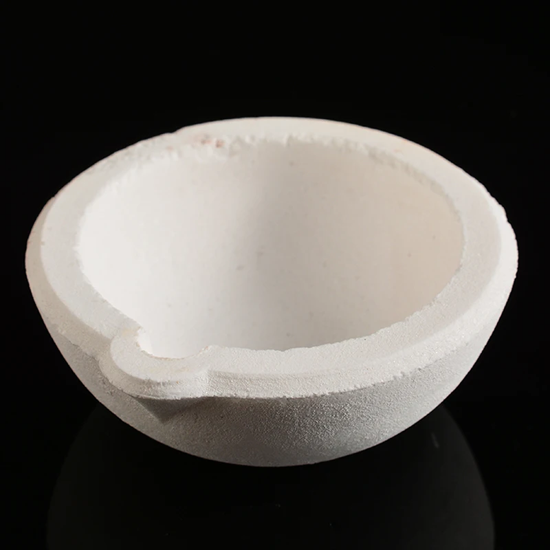 150g  Jeweler Crucible Pot Melting Melt Metal Jewelry Casting Quartz Silica Melting Crucible Dish Bowl Pot Casting