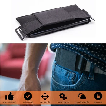 

Ultrathin Pouch Waist Bag Minimalist Invisible Wallet Travel Fashion Cool Mini Pouch Key Card Phone Storage Bags