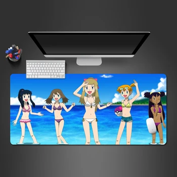 

Fashion Sexy Girls Seaside Party Mousepad Laptop Table Mats Computer Keyboard Mouse Pad Computer Game Mouse Pad Christmas Gift