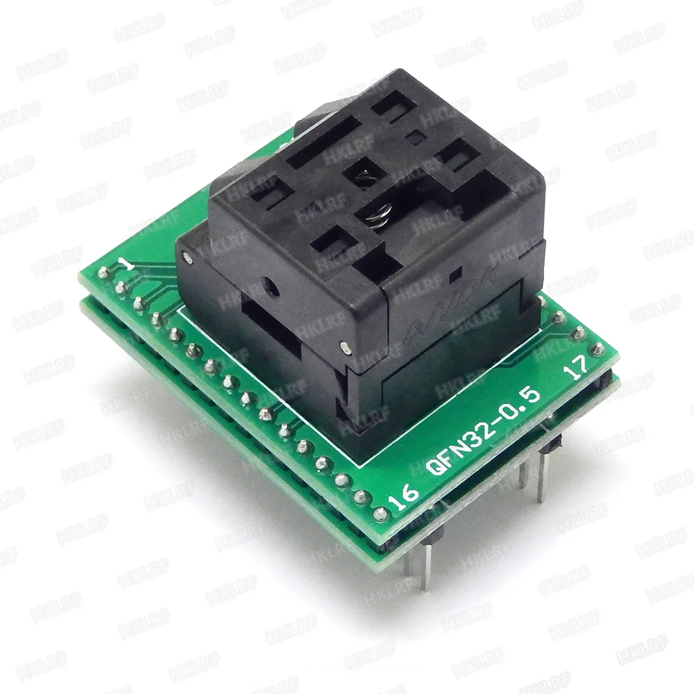 QFN32 (5*5) 0 5 адаптеры для программатора MLP32 чип MLF32 QFN32pin расстояние мм|Интегральные