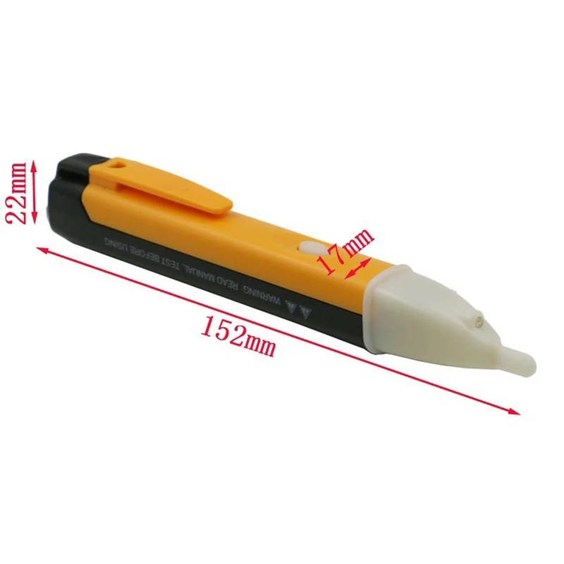 1 шт. электрический индикатор 90-1000 В розетка AC мощность тестер датчика детектора напряжения ручка светодиодный светильник индикатор измерительный ручной инструмент