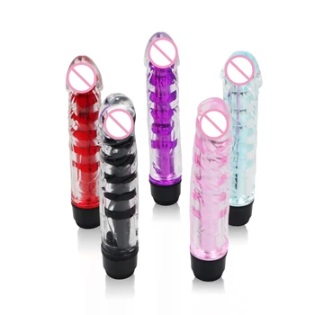 1 Pcs Waterproof Multi- Speed Dildo Vibrator Cilt Vibrators Penis Vibrator Sex Products Vibrator Adult Sex Toys For Woman 6