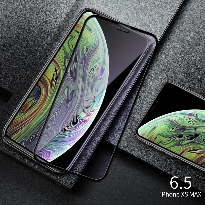 Защитное стекло анти синий свет для iPhone 6 7 8 plus X XS MAX защита экрана из закаленного стекла