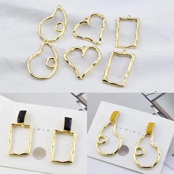 

Cool Versatile Irregular Alloy Pendant Homemade Handmade Earrings Ear Stud DIY Accessories Material
