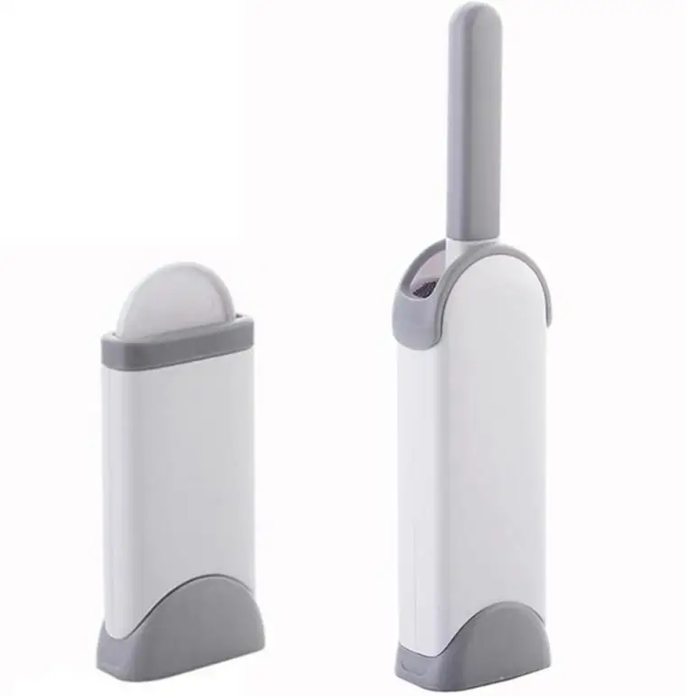 Gray Pet Hair Remover Roller Magic Fur Cleaning Brushes Portable Household Cleaning Brush Electrostatic Dust Brush Remover - Цвет: Gray