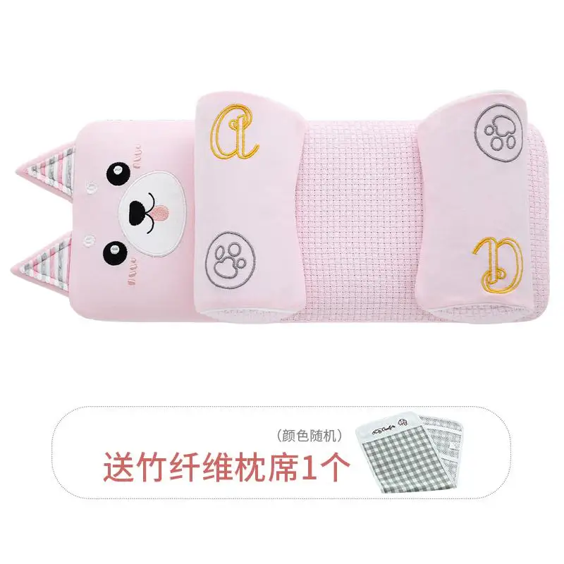 Infant Pillow 0-1-3 Years Old Breathable Anti-deflection Pillow Neonatal Correction Correction Of Baby Pillow - Цвет: B