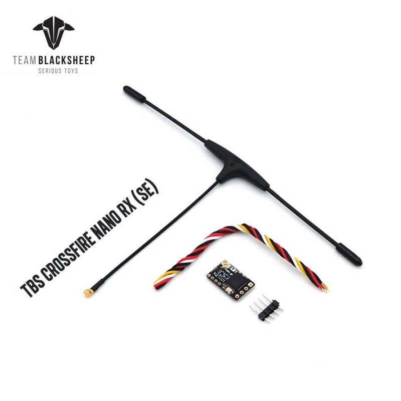 Приемник TBS Team BlackSheep Crossfire Nano / SE иммортальная антенна CRSF 915 МГц радиосистема