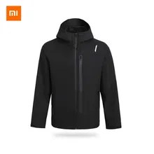 Xiaomi Youpin хлопковая куртка для всех погодных условий, ветрозащитная Водонепроницаемая практичная многофункциональная застежка-молния, держатель для телефона
