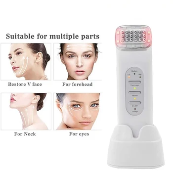 

RF Facial Massager Radio Frequency Beauty Instrument Infrared Light Face Lifting Body Skin Wrinkle Remover Skin Care Instrument
