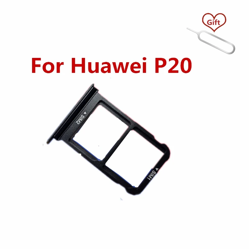 Для huawei P20 держатель лотка для sim-карты адаптер для huawei P20 Замена запасных частей