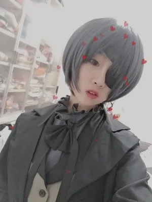 Аниме Черный Дворецкий Косплей костюмы Ciel Phantomhive Demon Devil черный унисекс наряд-униформа