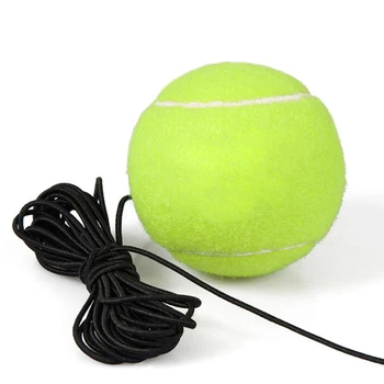

Heavy Duty Tennis Training Tool Exercise Tennis Ball Sport Self-study Rebound Ball With Tennis Trainer Baseboard Sparring Device