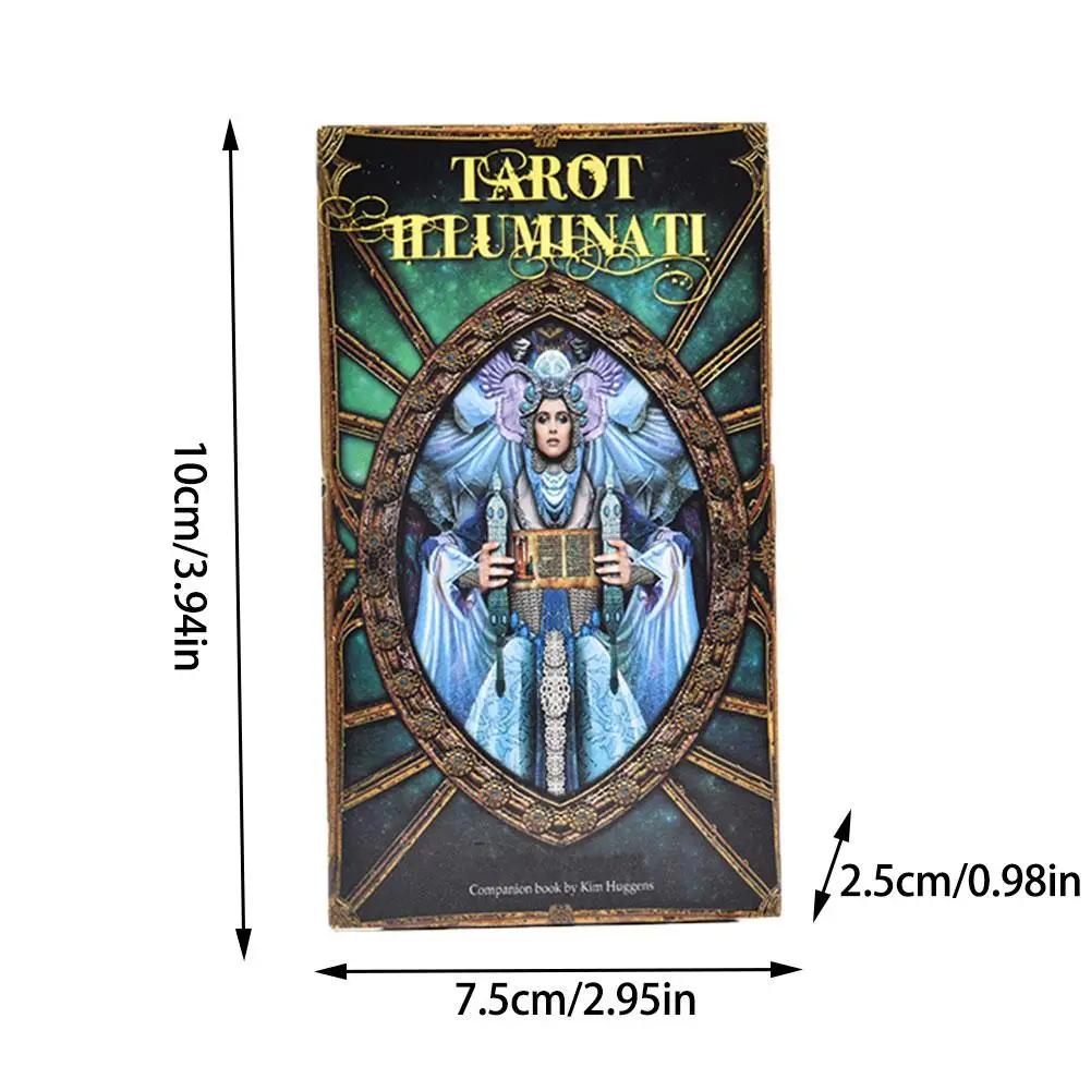 78 листов Таро Иллюминаты набор карт Таро английские настольные игры для семьи вечерние настольные игры