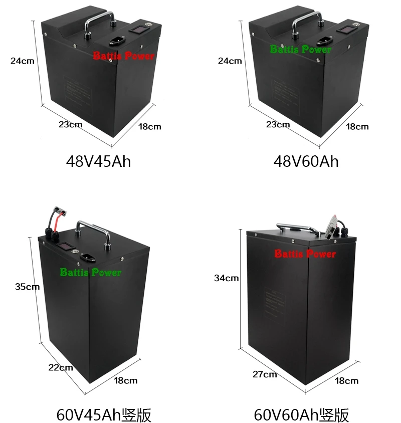 48V 30AH 35Ah 40Ah 51,2 v 52v LiFePo4 2000 Вт литий трехколесного велосипеда, фара для электровелосипеда в Батарея скутер накопитель солнечной энергии UPS 50A БМС+ 5A Зарядное устройство