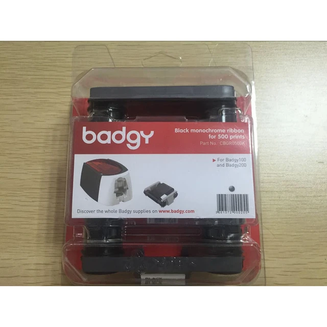 Evolis-オリジナルのcbgr0500kブラックリボンカセット,500プリント,evolis badgy100  badgy200idカードプリンターで使用 AliExpress Mobile