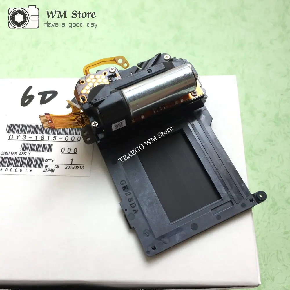 Новый для Canon 6D затвор CY3 1815 000 с шторным лезвием двигатель в сборе компонент