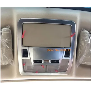 

Car Styling Cover Stick Chrome ABS Front Head Read Reading Roof Light Switch Panel Trim 2pcs For Toyota Camry 2015 2016 2017