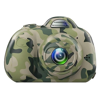 

ABGN Hot-Cute Children Digital Camera Full Hd 1080P Mini Dual Lens Kids Camera 2Inch 8Mp Slr Video Camera Best Gifts For Kids Ch