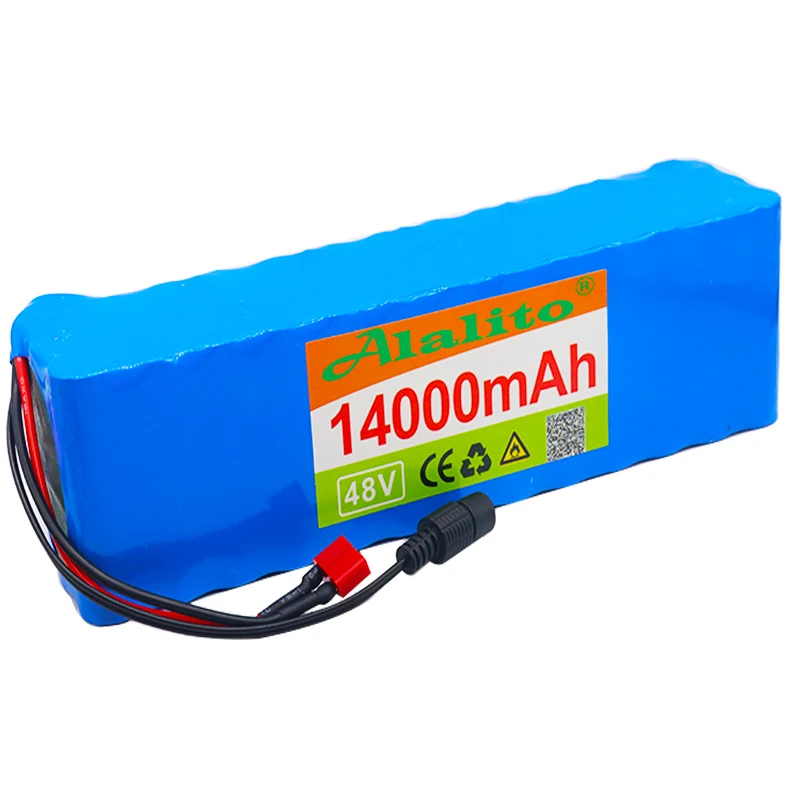 48v литий ионный аккумулятор 14Ah 1000w 13S3P комплект батарей для 54 6 v E велосипед