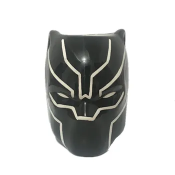

Black Panther Coffee Mugs Ceramic 3D Cups and Mugs Creative Drinkware