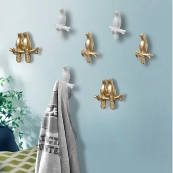 

Nordic Bird Hook Animal Hooks American Hanging Hook Holder Hanger Keys Holder Wall Decoration Bedroom Door Home Decoration