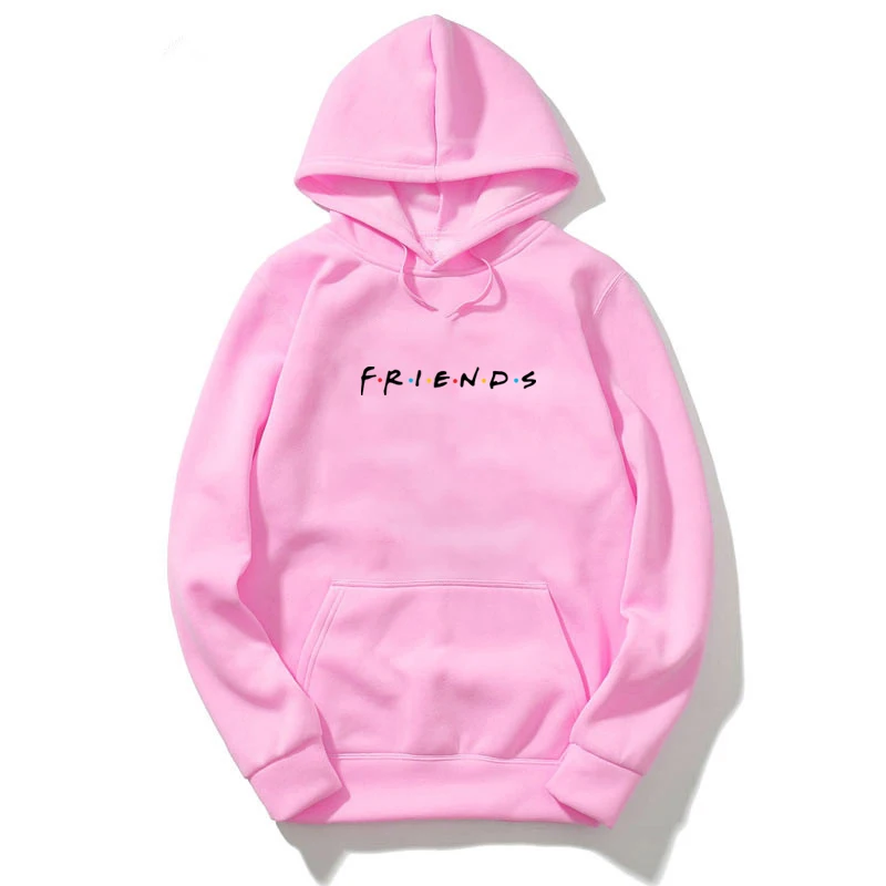 Hoodies 4 Новое поступление года; теплое пальто; сезон осень-зима детские толстовки с капюшоном с надписью и принтом «Друзья» Повседневный хлопковый свитер для мальчиков и девочек свитер для малышей - Цвет: Hoodies 4
