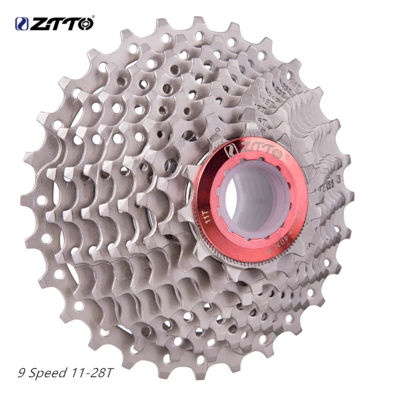 

ztto 9 speed cassette 18S 27S Speed Cassette Sprocket 11-28T freewheel for sunrace k7 sprocket freewheel cassette 9 velocidades